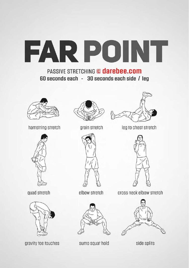 Far Point workout poster